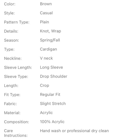 wrap cardigan - Picture 5 of 5